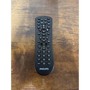 PHILIPS 3 Device Remote Control SRP20138/27 Black Wireless Universal